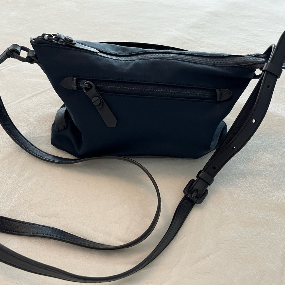 Cole Haan Navy Blue Crossbody Bag
7 1/2H x 11W